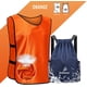thumbnail image 3 of Paquete de 6 camisetas de chaleco de entrenamiento Pinnies para fútbol, baloncesto, hockey, adultos Adepaton  CZYD-XM36-16, 3 of 5