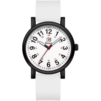 GOLDEN HOUR Waterproof - Military Time Luminouse Easy Read Dial Amazon.com: GOLDEN HOUR Waterproof Nurse Watch for Medical  main image 2