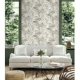 thumbnail image 5 of Stacy Garcia Home Pavestone Fossil Palm Peel and Stick Wallpaper - 20.5 in. W x 10 ft. L Roll, 5 of 7
