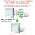 thumbnail image 4 of Smart Switch,Switch Switches 2 Way Switch Voice 90-250v Wifi Dimmer 2 Way Switch Dimmer Switch Switches App Remote Function Dimmer Dimmer Switch Switches 2 Way Switch Voice App Huiop Adben Iuppa, 4 of 6