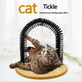 thumbnail image 3 of keepw Cat Self Grooming Scratcher Cat Scratching Arch Plastic Self-Groom Pet Scratcher, 3 of 5