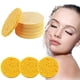 thumbnail image 1 of Xihbxyly Liquidación de verano 30 almohadillas limpiadoras faciales de cúrcuma, esponjas faciales comprimidas naturales, esponjas limpiadoras exfoliantes, limpieza facial para exfoliación la piel o r, 1 of 7