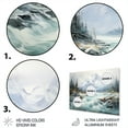 thumbnail image 3 of Designart "Canada Misty Mountain III" Landscapes Metal Wall Decor, 3 of 5
