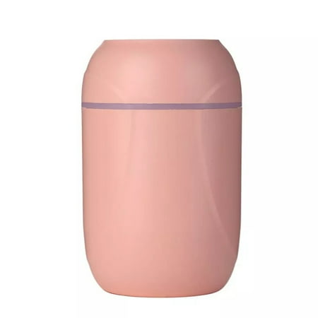 

220ml USB Air Humidifier with 2 Mode Mist LED Night Light Humidifier Fogger with Timing Function Pink Style Two Uncosinb