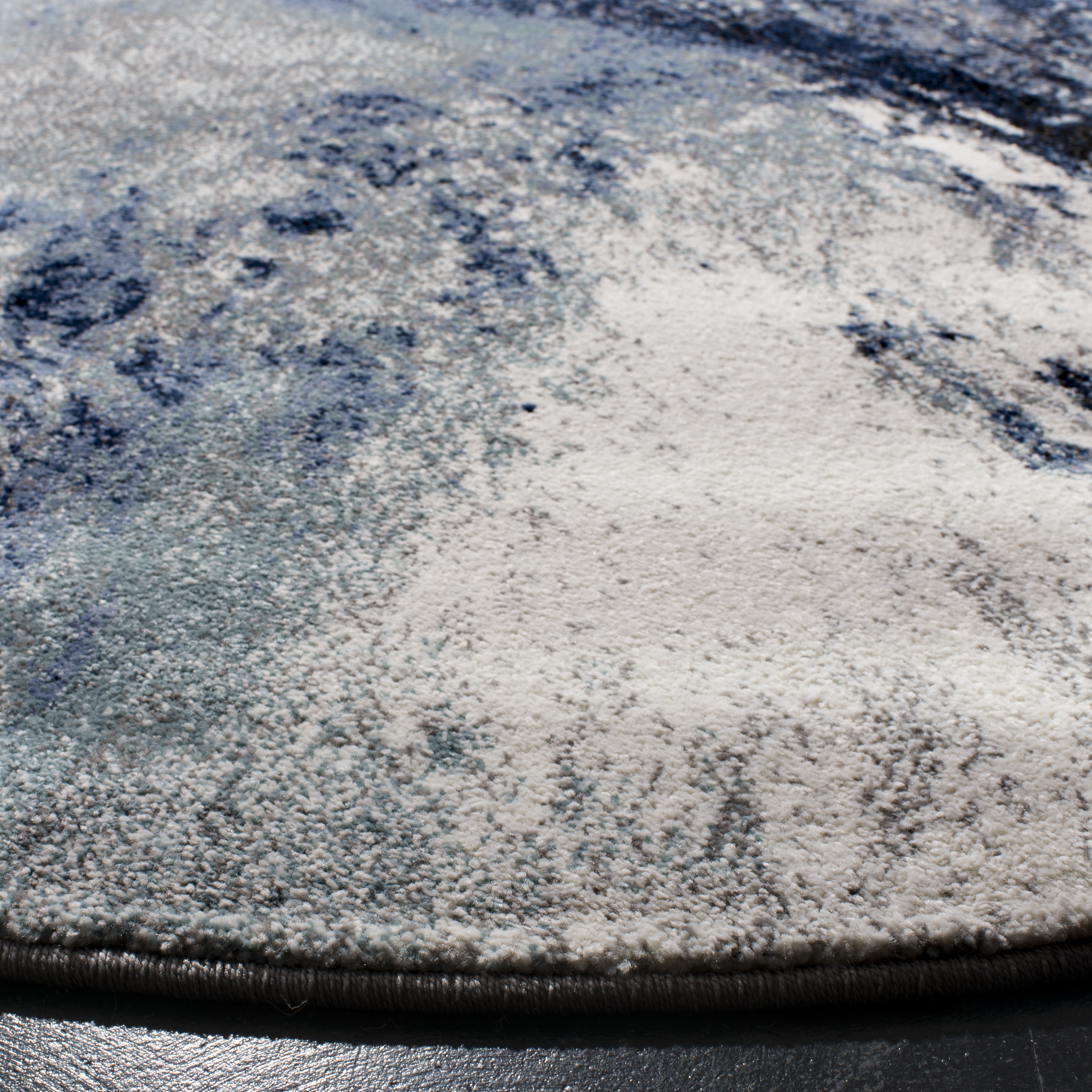 Safavieh Galaxy Rosamund Abstract Area Rug, Blue/Gray, 8' x 8' Round