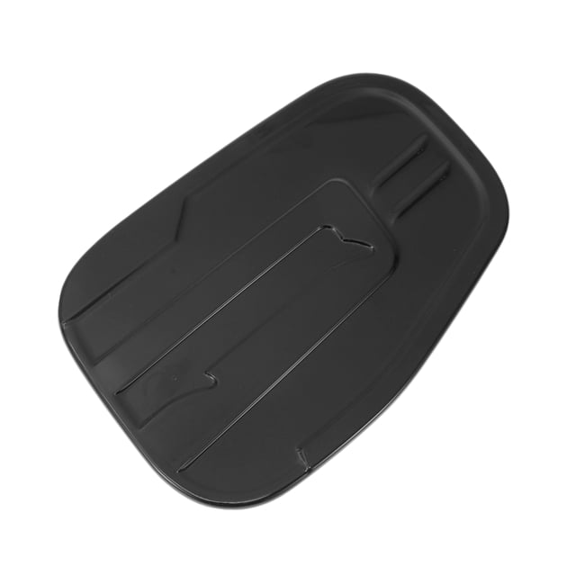 Tapa de la puerta del tanque de combustible para Ford Ranger 2023-2025, tapa de llenado de combustible, tipo adhesivo, negro, ABS