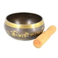 thumbnail image 3 of Buda hecho a mano Tibet Struck Bowl Ritual Music Therapy Campana de cobre, 3 of 6