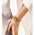 thumbnail image 5 of Fulu Autumn Pulseras Apilables Con Cuentas Para Mujer Boho Wrap Pulsera De Plata En Capas Joyería De Moda Regalos Para Ella (Amarillo), 5 of 5