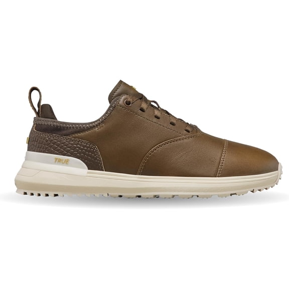 NEW Men's TRUE Linkswear Lux Tour Golf Shoes Whiskey Size 8M
