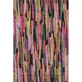 thumbnail image 2 of Addison Rugs Mayfield Premium Machine Washable Transitional Stripes Pink Rectangle Rug, 9' x 12', 2 of 6