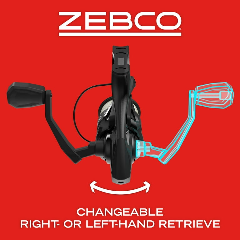 Zebco Roam Spinning Reel and Fishing Rod Combo, 6-Foot 6-Inch 2