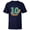 Navy, variant on Disney Winnie the Pooh & Piglet Birthday 10 Years Old Today - Short Sleeve T-Shirt for Kids - Customized-White