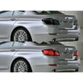 thumbnail image 3 of Rvinyl Tail Light Tint Covers Compatible with BMW 5-Series 2011-2016 (Sedan) - Blackout Smoke, 3 of 10