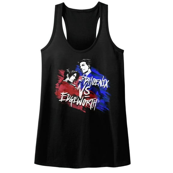 Ace Attorney Vs. Black Women's Racerback Tank Top