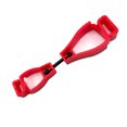 thumbnail image 4 of Support de Gant Antidérapant en Plastique Durable avec Boucle de Taille, Clip de Rangement Multi-Usage pour Petits Outils, Design Léger et Portable, Réutilisable et Sécurisé pour Activités Extérieures, Rouge, 4 of 6