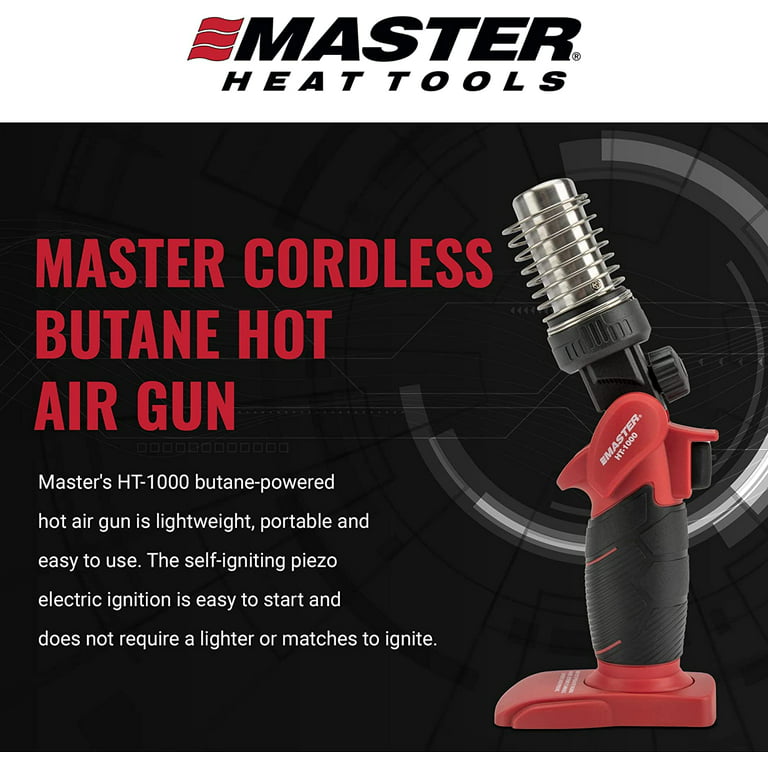Master HT-1000 Butane Powered Cordless Heat Gun