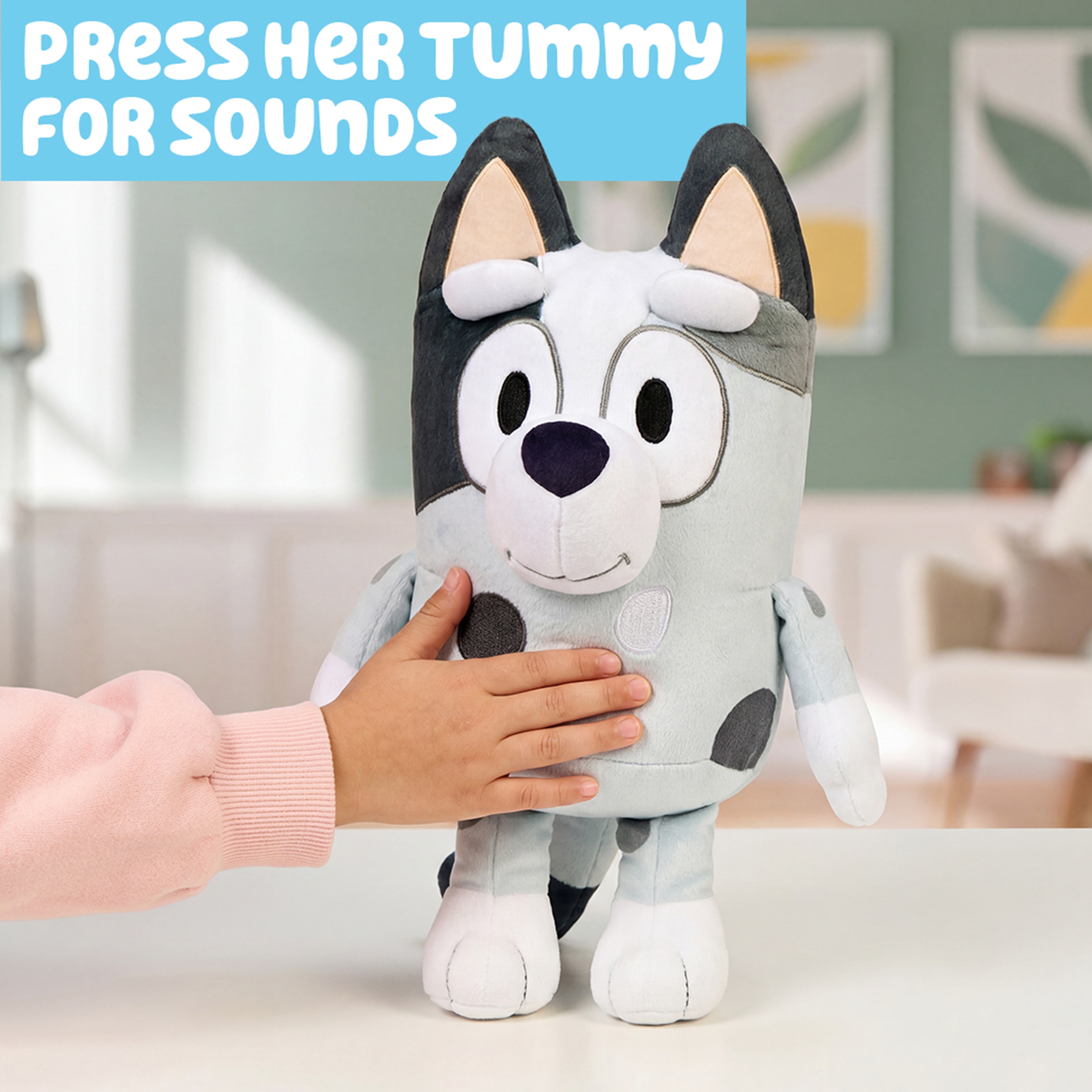 Bluey Talking Muffin 11 Inch Plush Toy photo 4