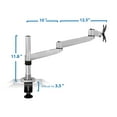 thumbnail image 3 of Mount-It! Professional Single, Articulating, Extending, Height Adjustable, Monitor Desk Mount Up to 30" Monitor Size(MI-33116), 3 of 9