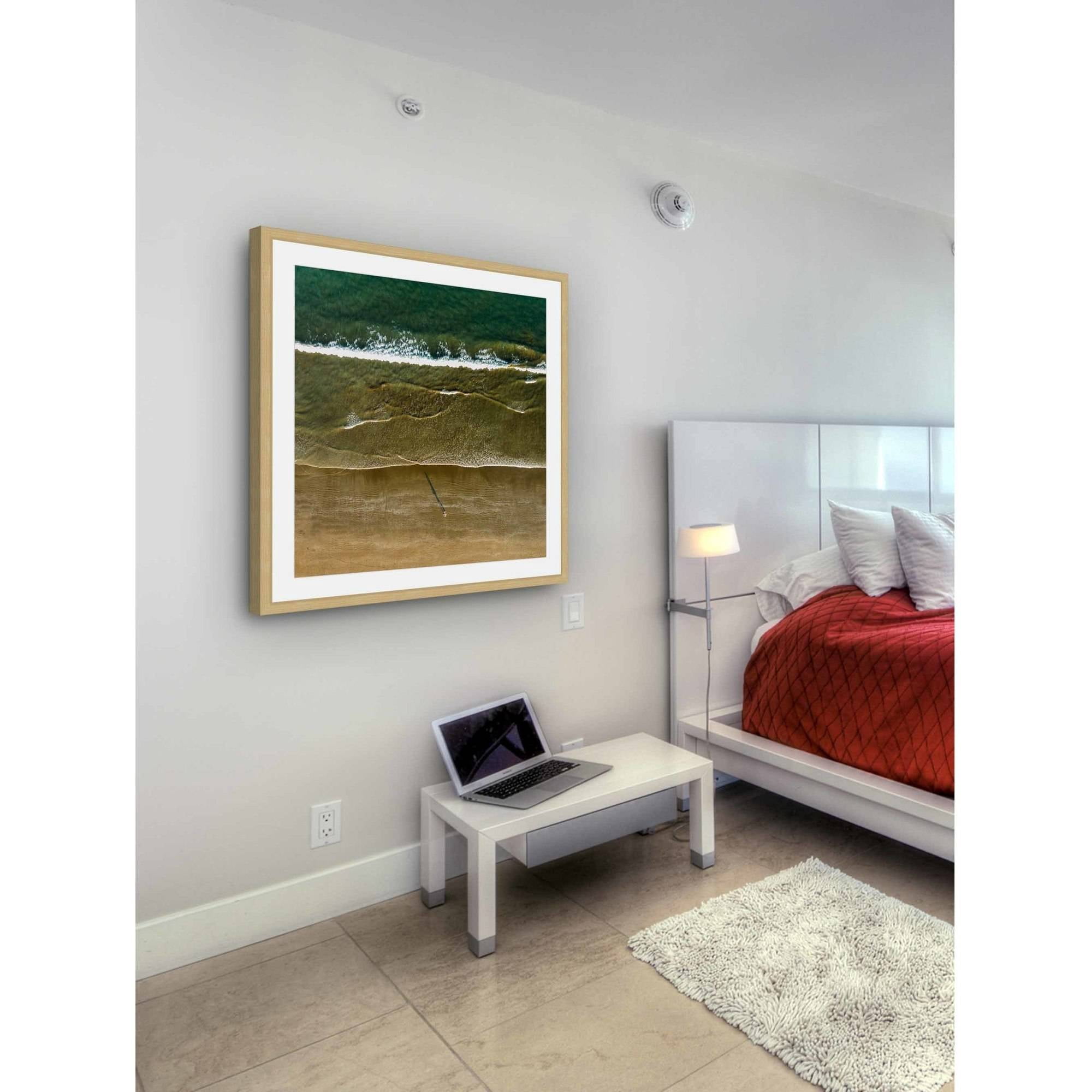"Arriving Tide" Framed Painting Print
