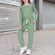 thumbnail image 1 of Conjuntos de blusas y camisas de cuello redondo y manga larga para niñas y niños, otoño invierno, blusas de cuello redondo y manga larga, pantalones cortos casuales, traje deportivo para bebé, top de, 1 of 8