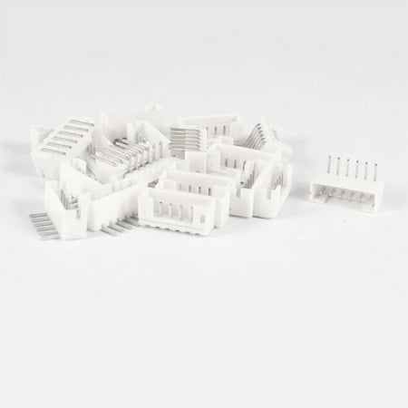 Single Pin Socket - 2mm Pitch Single Row 6 Pins PCB Header Socket x 20