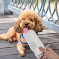 thumbnail image 1 of STRANDCHIC 1Set Portable Dog Water Bottle White Compact Foldable Design for Outdoor Activities Pet Owners 11.4*3.3*3.3In, 1 of 8