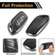 thumbnail image 4 of Funda de Llave de Coche de TPU Silicona con Borde en Tono Gris Plateado para MG para MG4 para MG5 para MG6 para MG ZS EV HS EHS ZX GT - Funda de Control Remoto de 3 Botones, 4 of 6