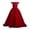 Red, variant on Mercatoo Girl Dress Spring/Summer Solid Color Flying Sleeve Embroidery Back ZipperBow Birthday Pšrty Retro Dress
