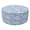 Blue Pebble, variant on Portable Inflatable Outdoor Ottoman, Round Patio Footrest Stool (21”x 9”), All-Weather Fade-Resistant Footstool for Garden, Camping, Poolside & Home Use (Space-Saving & Lightweight)