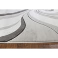 thumbnail image 4 of Modern Swirls Hand-Carved Soft Living Room Area Rug, 4 of 4