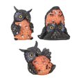 thumbnail image 3 of 3 figuras de búho, estatuas de animales, manualidades, decoraciones de jardín, esculturas de resina para interiores y exteriores, paisajes, balcón, sa, 3 of 8