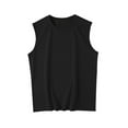 thumbnail image 4 of Men Running Tank Top Workout Muscle Sleeveless T-Shirt Summer Gym Vest, 4 of 11