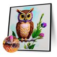 thumbnail image 2 of Diamond Painting 5D DIY Full Round Drill Owl Kit Decoración del hogar Art Craft(4) FLhrweasw Nuevo, 2 of 9