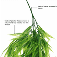 thumbnail image 2 of Helecho Artificial Planta Falsa Hoja De Boston Helechos Artificiales Falsos Planta Colgante De Plástico Helecho Plantas De Hiedra Falsas Guirnalda 2 Piezas （87cm）, 2 of 4