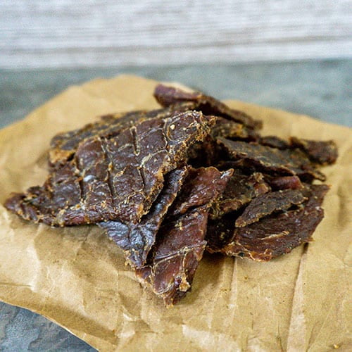 Lucky Beef Jerky 3oz Original Slab - Premium Protein Snack - 4 Pack