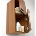 thumbnail image 3 of Fresca Teak Bathroom Linen Side Cabinet with 2 Storage Areas, 3 of 3