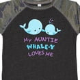 thumbnail image 4 of Inktastic My Auntie Whale-y Loves Me Boys or Girls Toddler T-Shirt, 4 of 5