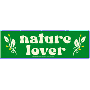 Nature Lover Large Environmental Preservation Bumper Magnet for Vehicles, Cars, Autos, Refrigerators, Magnetic Surfaces