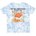 thumbnail image 3 of Inktastic My Big Brother Loves Me- Little Fox Boys or Girls Toddler T-Shirt, 3 of 5