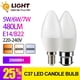thumbnail image 2 of Bombilla LED C37 para decoración del hogar, lámpara Led de 5W, 6W, 7W, E14, B22, 220V-240V, 3000K, 4000K, 6000K, 1 unidad, 2 of 4