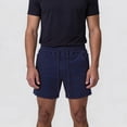 thumbnail image 6 of Yaoyar Men's American Style Basketball Shorts Cotton Breathable Mid Length 5 Inch Inseam Active Bottoms, 6 of 6