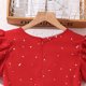 thumbnail image 5 of Odeerbi 8-12 Años Niñas Algodón Sudadera Ruffle Gorra Manga Romper Verano Lindo Impreso Casual Pantalones Cortos Generales, 5 of 8