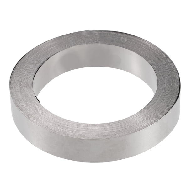 Unique Bargains Placa de cinta de tiras de níquel puro 99,6% para coche, 0,15x12mm, 32,8 pies para soldadura de batería de litio 18650