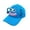 Blue #059, variant on Funny Novelty Baseball Cap Big Mouth Pigtails Big Eyes Cute Cartoon Hat for Men Women Gift Funny Hat