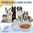 thumbnail image 3 of Oferta por tiempo limitado!Cuenco plegable para perros y mascotas, cuenco para perros portátil para exteriores, cuenco para comida, cuenco para beber al aire libre, agua potable, cuenco de comida par, 3 of 5
