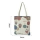 thumbnail image 2 of Bolsa de lona Desiderio para mujer, bolsa de mano con cremallera, bolsa de mano, bolsas reutilizables para comestibles, bolsas para libros, 2 of 5