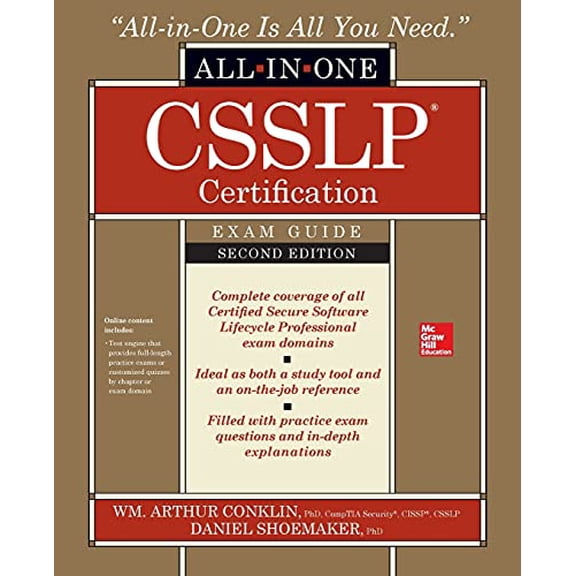 Pre-Owned Csslp Certification All-In-One Exam Guide, Second Edition (Paperback) 1260441687 9781260441680
