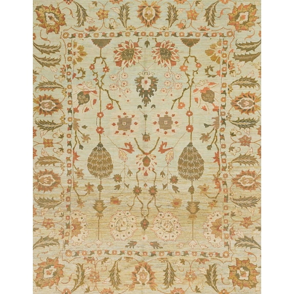 Ahgly Company Machine Washable Indoor Rectangle Abstract Bronze Brown Area Rugs, 7' x 9'