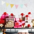 thumbnail image 4 of Lazos de plástico para envolver regalos, lazos de Navidad para manualidades DIY, cajas, cestas, decoraciones, regalo de cumpleaños, 10 Uds., 4 of 4