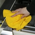 thumbnail image 4 of Arkwright Huck Weave Cleaning Cloths (Pack of 12), 16x26 , Multi-Purpose, Absorbent, 100% Cotton, Yellow, 4 of 5